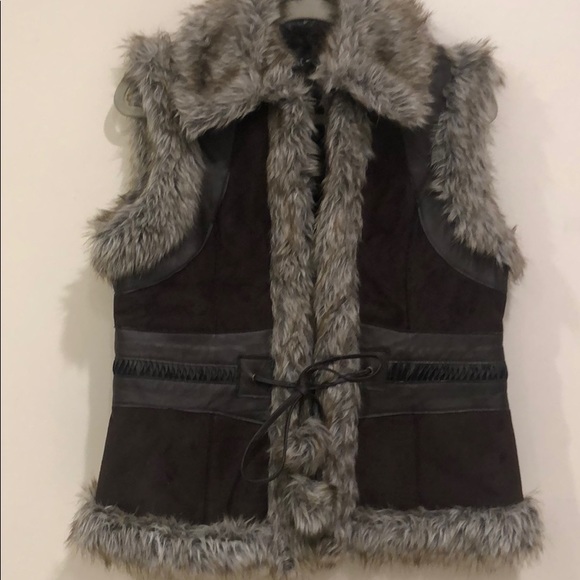 INC International Concepts Jackets & Blazers - INC vest brown size M